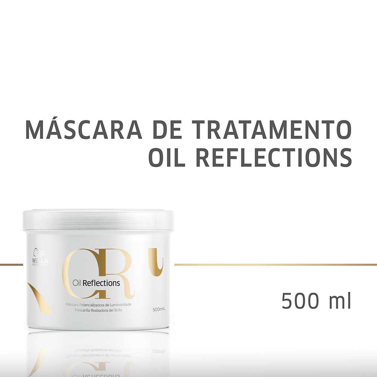Kit Wella Professionals Oil Reflections Shampoo Máscara Oil 30 (3 Produtos)