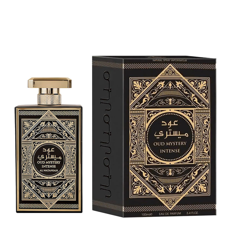 Al Wataniah Oud Mystery Intense Eau De Parfum - Perfume Masculino 100Ml