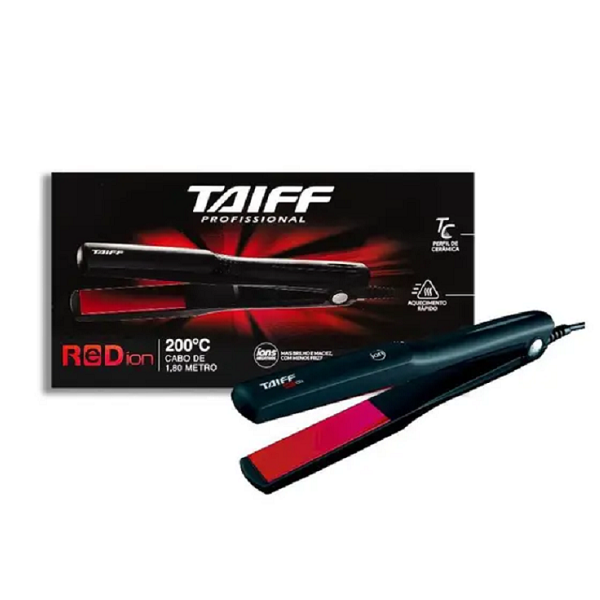 Chapinha De Cabelo Taiff - Elegance Red Íon 200C Bivolt