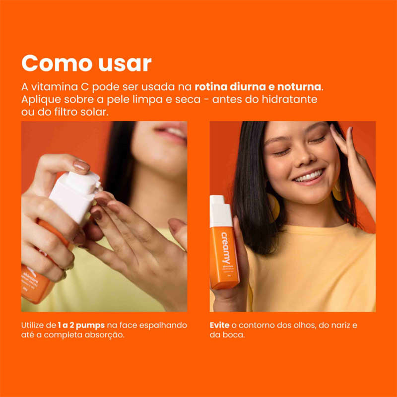 Creamy Vitamina C - Sérum Facial 30G