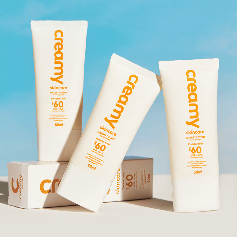 Creamy Watery Lotion Fps 60 - Protetor Solar Facial 50Ml