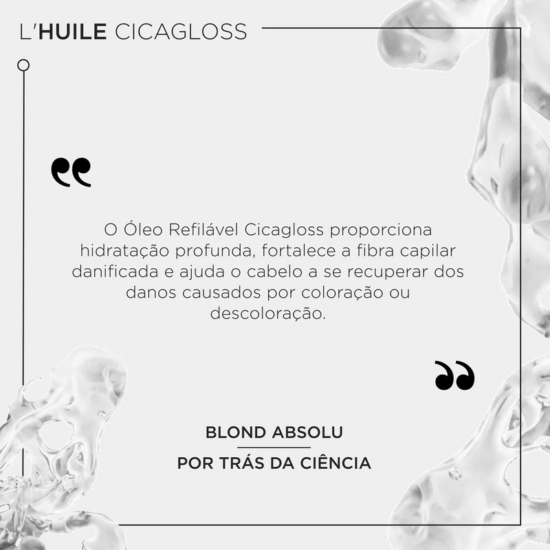 Óleo Capilar Blond Absolu L'Huile Cicagloss Frasco 75Ml Kérastase