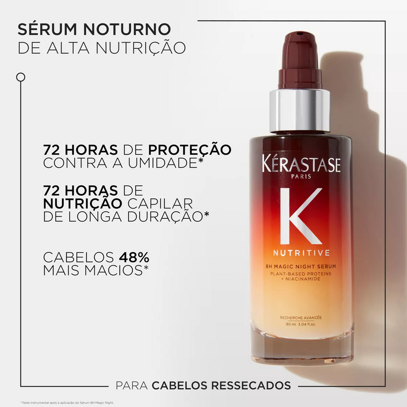 Sérum Noturno Kérastase Nutritive 8H Magic Night 90Ml