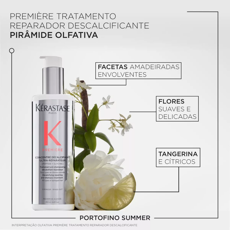 Première Concentré Décalcifiant Ultra Réparateur Tratamento Pré Shampoo 250Ml | Kérastase