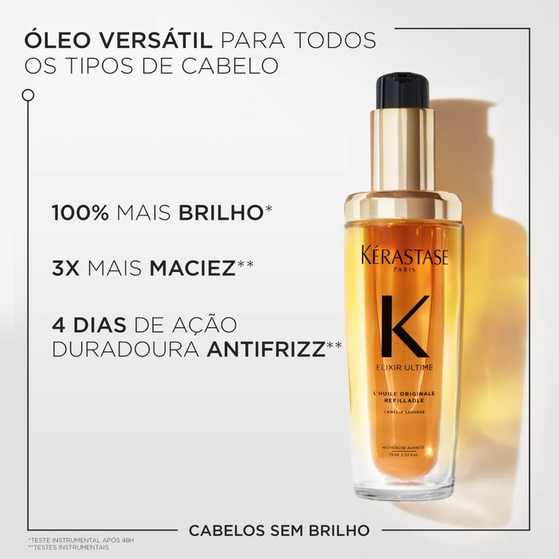 Óleo Capilar Kérastase Elixir Ultime L'Huile Originale 75Ml