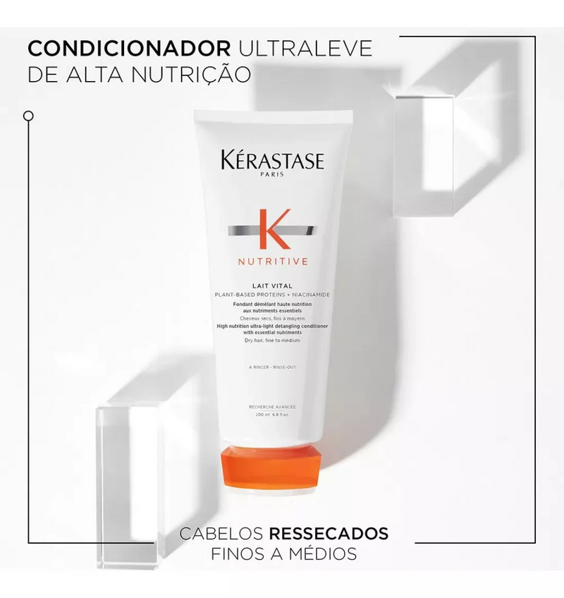 Nutritive Lait Vital Fondant Condicionador 200Ml Kérastase