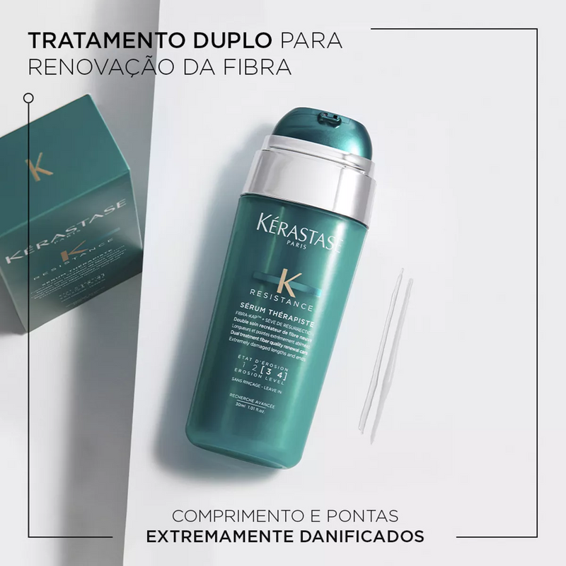 Sérum Reconstrução Kérastase Resistance Therapiste 30Ml