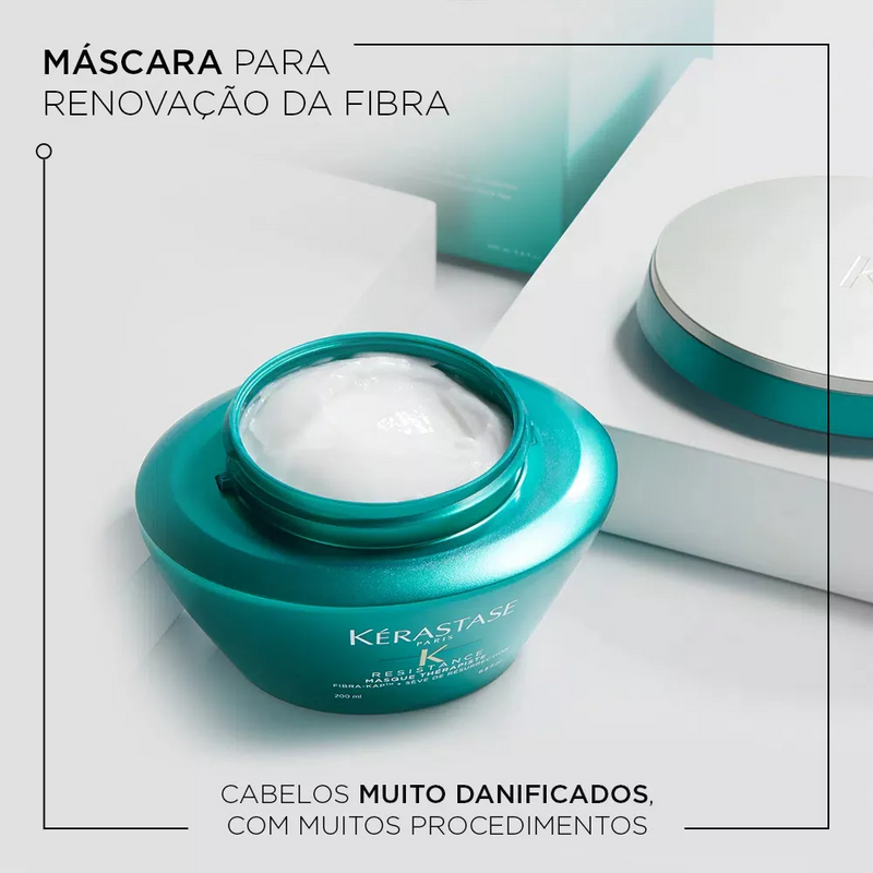 Máscara Capilar Kérastase Resistance Thérapiste 200Ml