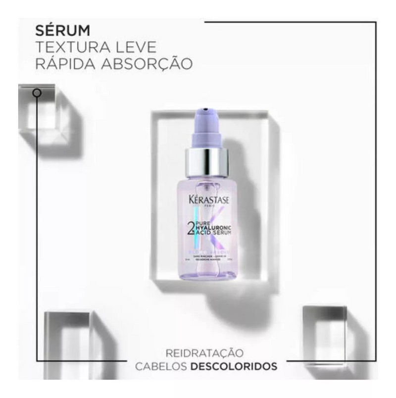 Sérum Capilar Blond Absolu Com 2% De Ácido Hialurônico Puro 50Ml Kérastase