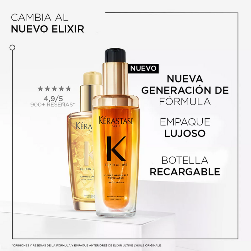 Elixir Ultime L´Huile Originale Óleo Capilar 30Ml Kérastase