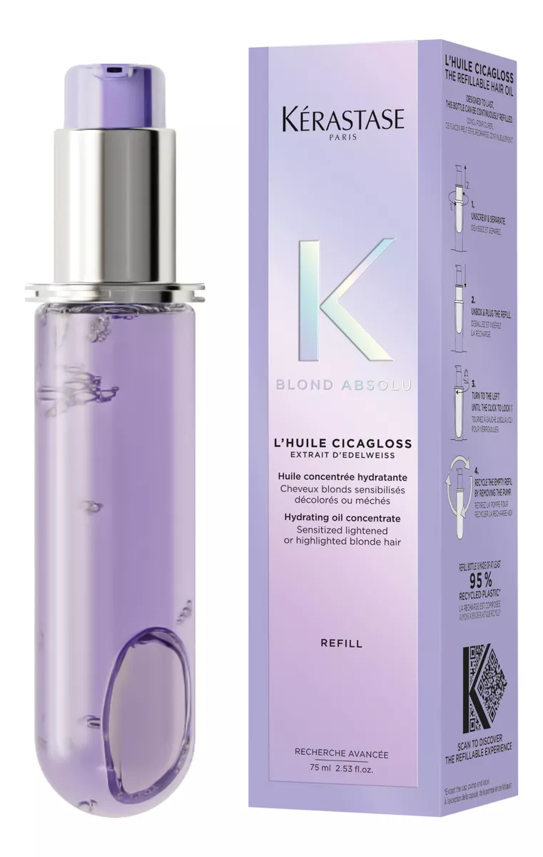 Óleo Capilar Kérastase Blond Absolu L'Huile Cicagloss Refil