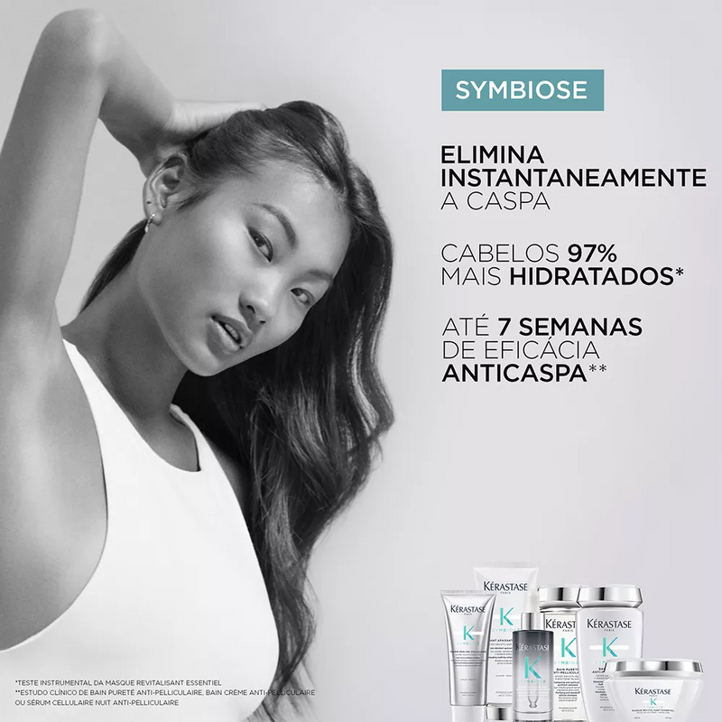 Bain Creme Anti-Pelliculaire Kérastase Anticaspa 250Ml Symbiose