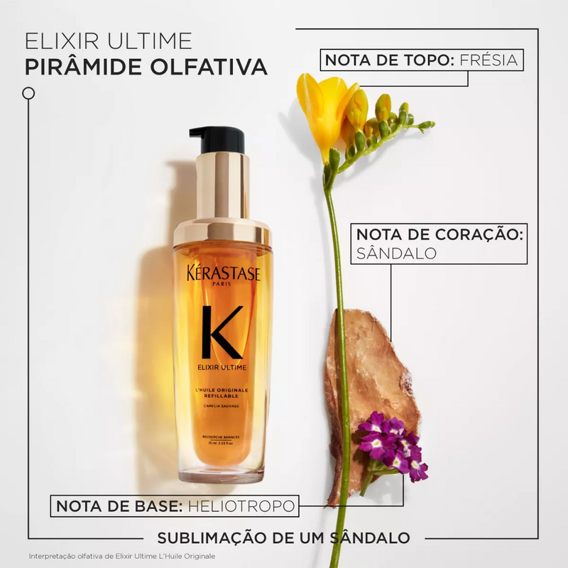 Óleo Capilar Kérastase Elixir Ultime L'Huile Originale 75Ml