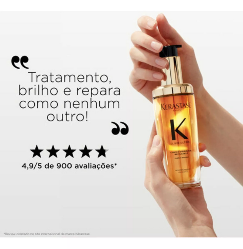 Refil Óleo Capilar Elixir Ultime 75Ml Kérastase
