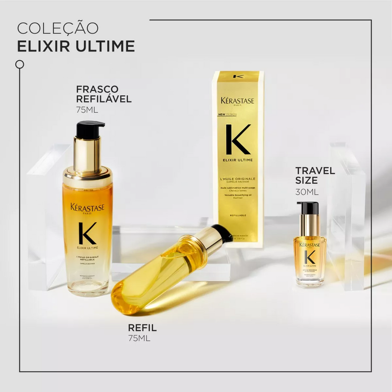 Refil Óleo Capilar Elixir Ultime 75Ml Kérastase