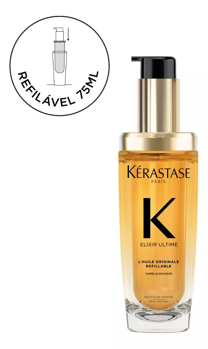 Óleo Capilar Kérastase Elixir Ultime L'Huile Originale 75Ml