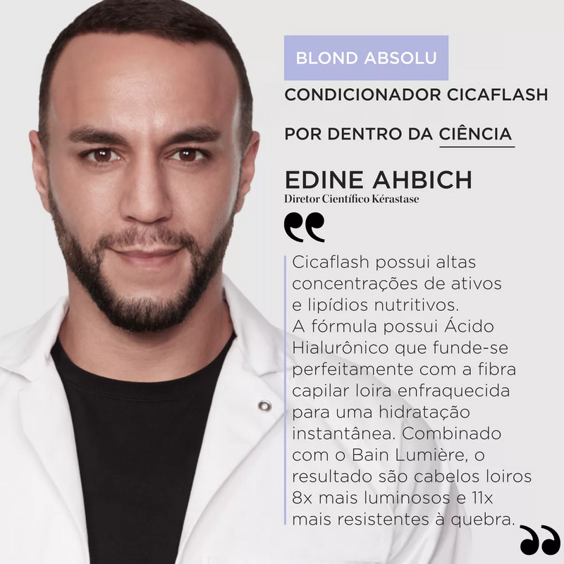 Blond Absolut Cicaflash Fondant Condicionador 250Ml | Kérastase