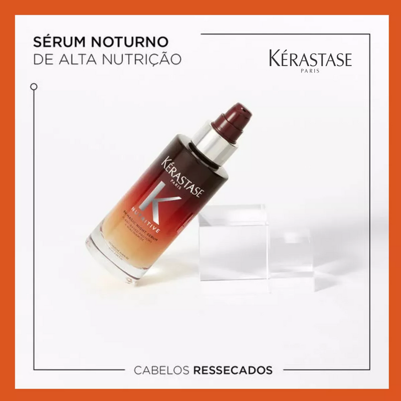 Sérum Noturno Kérastase Nutritive 8H Magic Night 90Ml