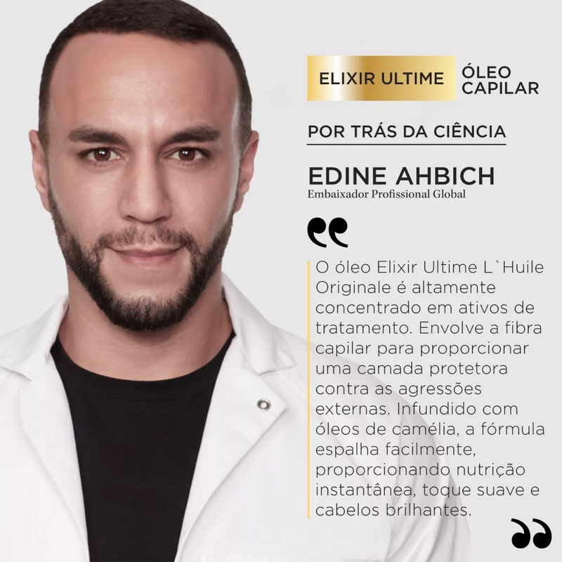 Óleo Capilar Kérastase Elixir Ultime L'Huile Originale 75Ml