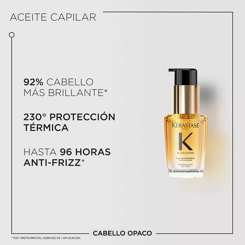 Elixir Ultime L´Huile Originale Óleo Capilar 30Ml Kérastase