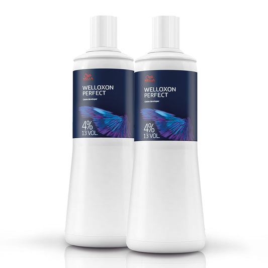 Kit Wella Professionals Welloxon Perfect Oxidante 4% 13 Vol 1L 2 produtos