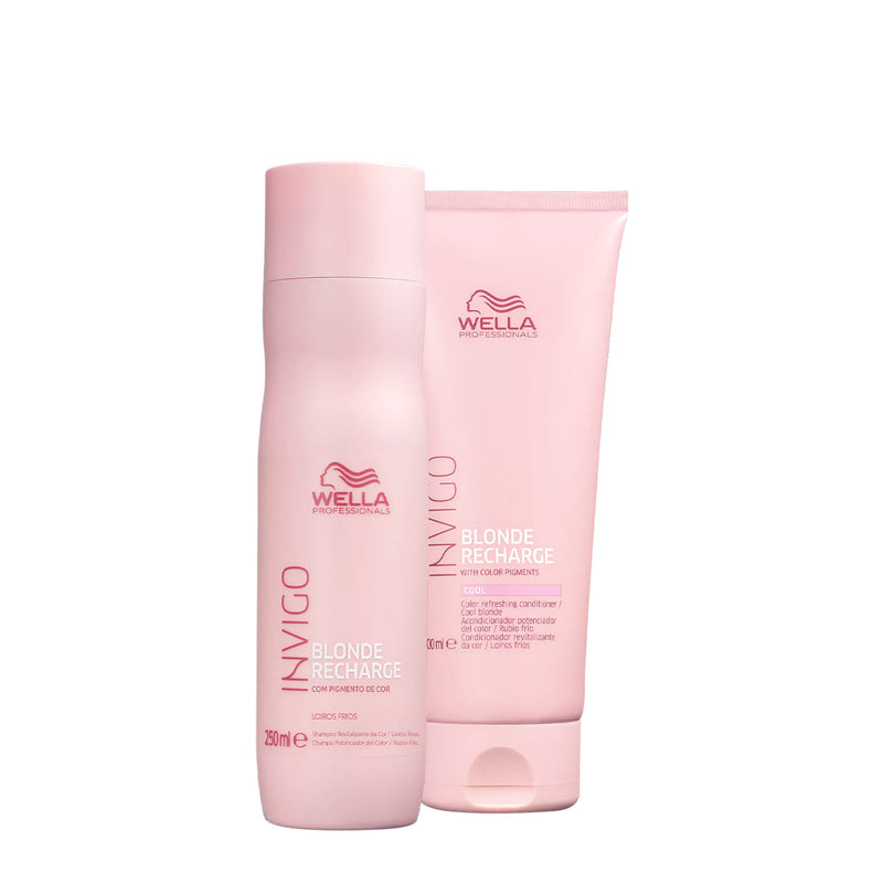 Kit Wella Professionals Invigo Blonde Recharge DUO