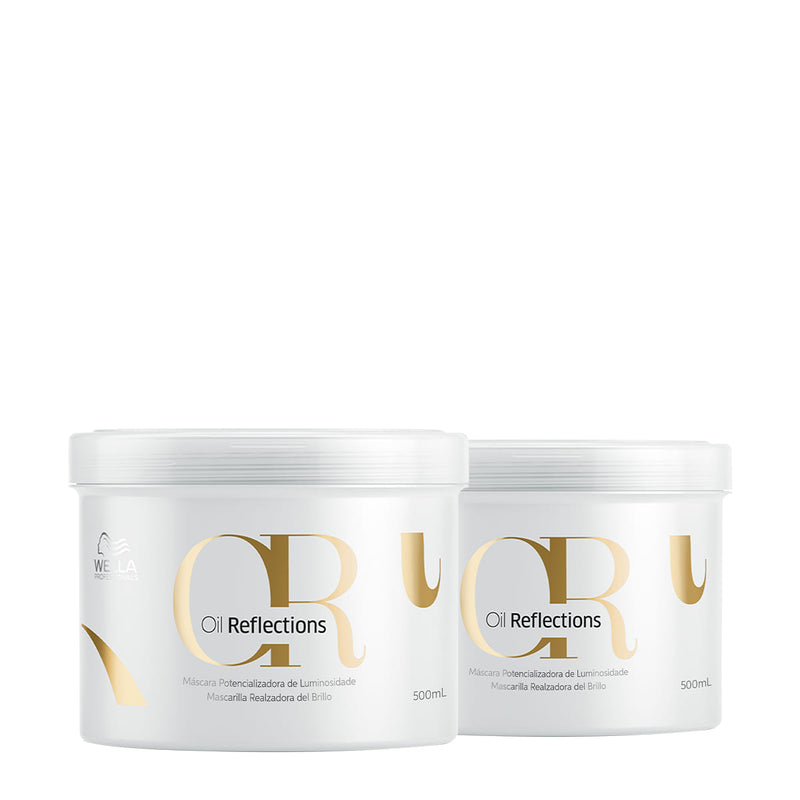 Kit Wella Professionals Oil Reflections Máscara Extra 2 unidades