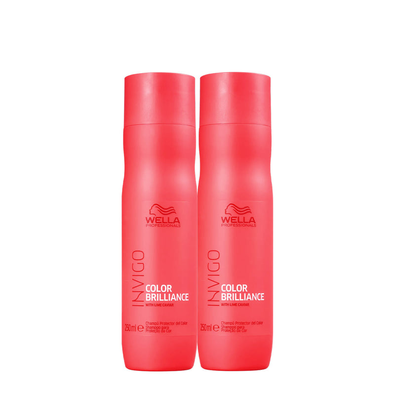 Kit Wella Professionals Invigo Color Brilliance Shampoo 250 Extra