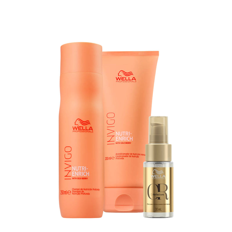Kit Wella Professionals Invigo Nutri-Enrich Duo Oil