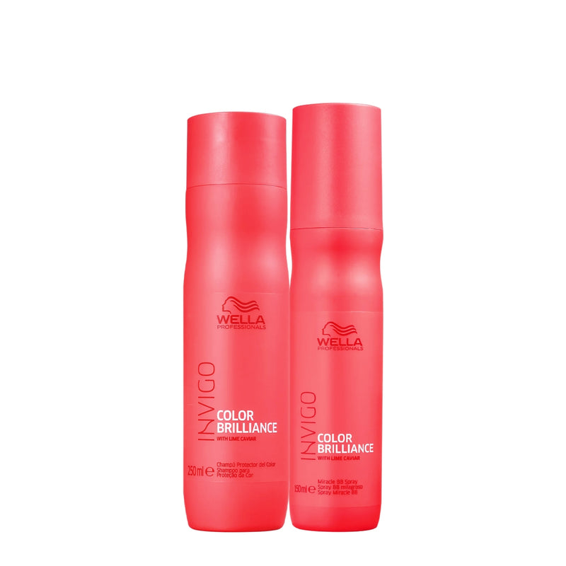 Brilho Incomparável com o Kit Wella Invigo Brilliance Shampoo e Leave-in