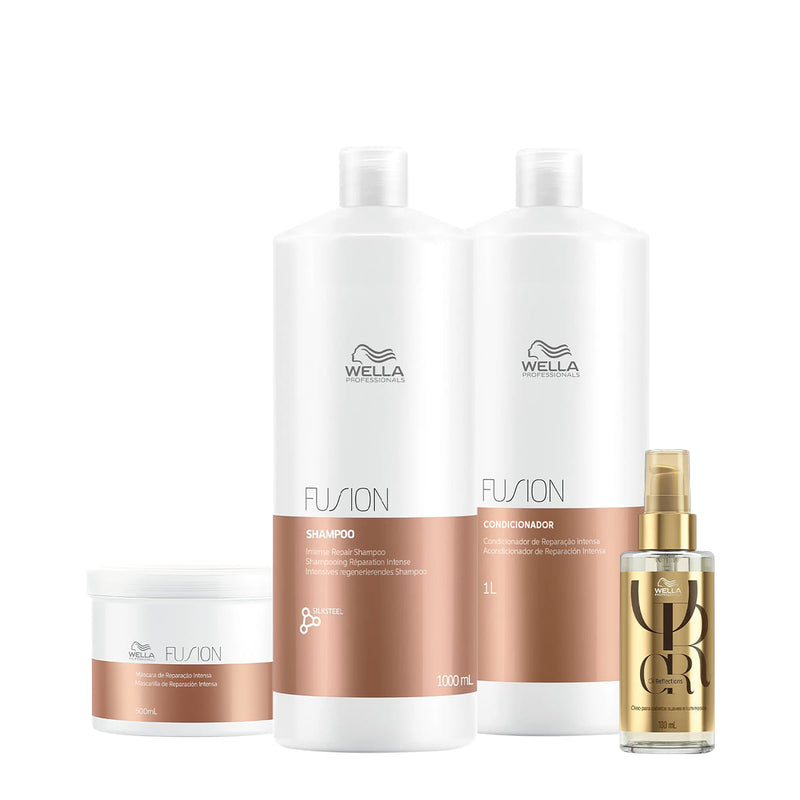 Kit Wella Professionals Fusion Reflections Salon Total Oil