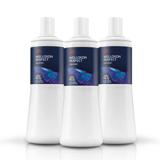 Kit Wella Professionals Welloxon Perfect Oxidante 4% 13 Vol 1L 3 produtos