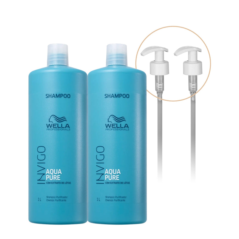 Kit Wella Professionals Invigo Balance Aqua Pure 1L 2 Unidades