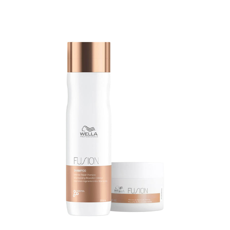 Kit Wella Professionals Fusion Shampoo e Máscara 150