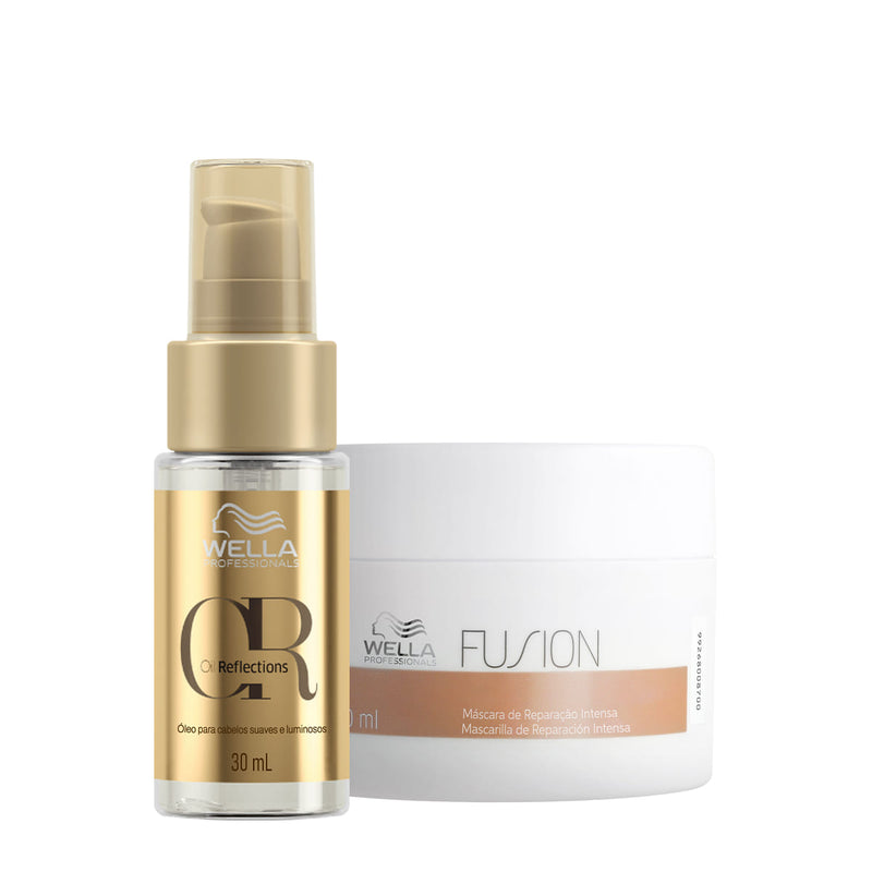 Kit Wella Professionals Fusion Reflections Máscara Oil