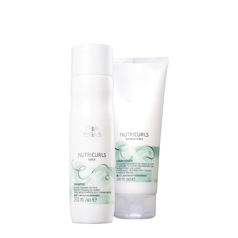 Kit Wella Professionals NutriCurls Home Care Efeito Antifrizz