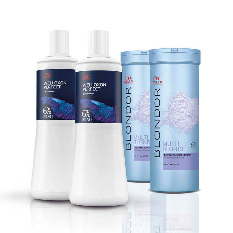 Kit Wella Blondor para Loiras Deslumbrantes
