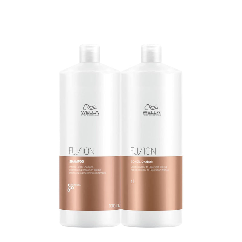Kit Wella Professionals Fusion Salon Shampoo e Condicionador 1L