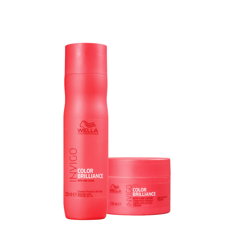 Kit Wella Professionals Invigo Color Brilliance Shampoo Máscara