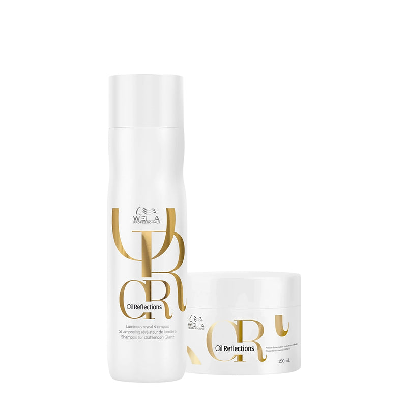 Kit Wella Professionals Oil Reflections  Shampoo  Máscara 150