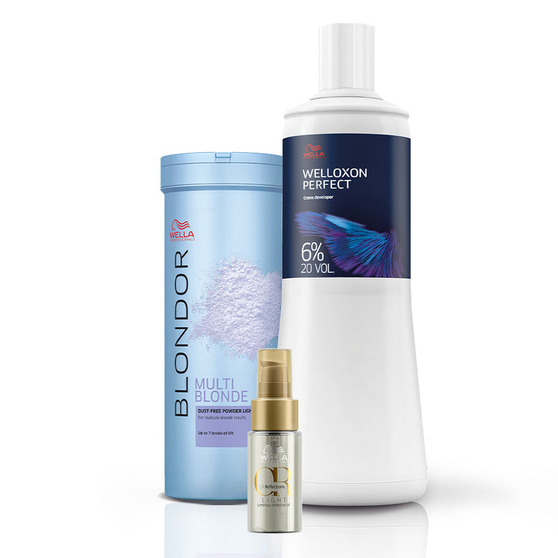 Kit Wella Blondor + Oil Reflections