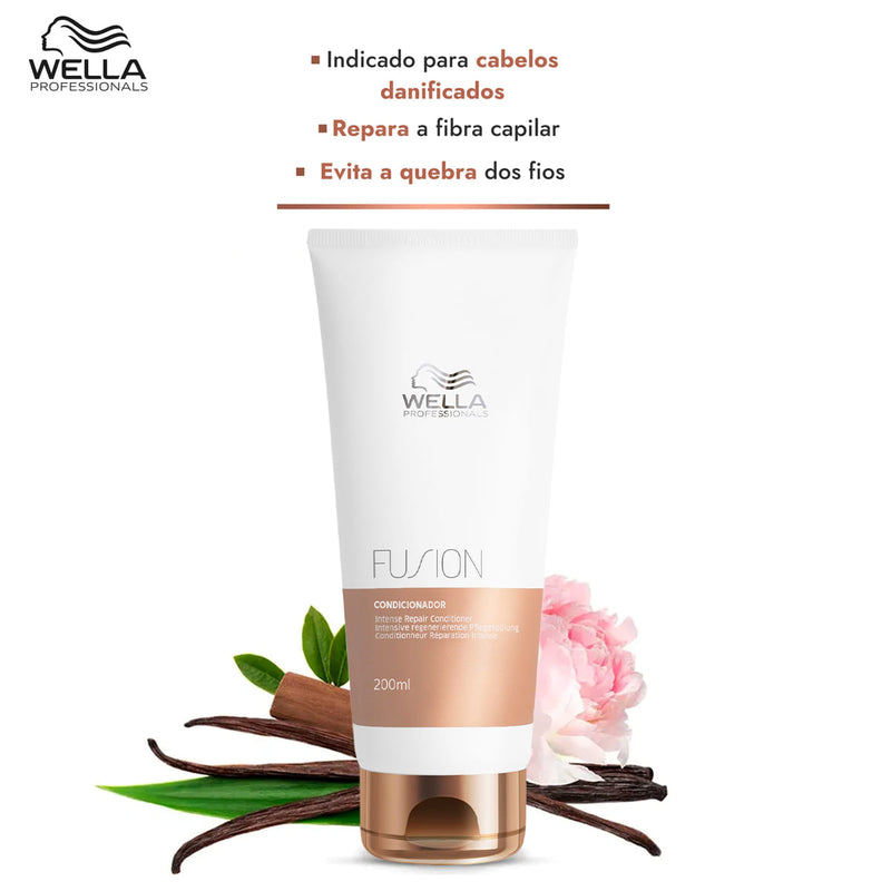 Kit Wella Professionals Fusion Condicionador 200ml 2 Unidades