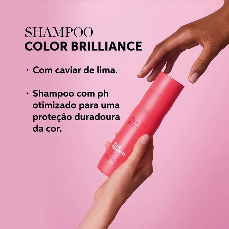 Brilho Incomparável com o Kit Wella Invigo Brilliance Shampoo e Leave-in