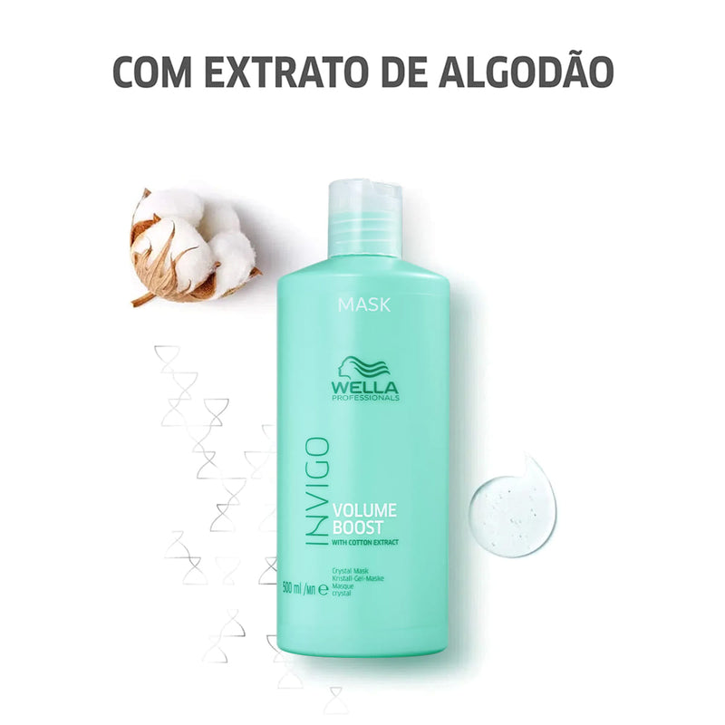 Kit Wella Professionals Invigo Volume Boost Crystal Máscara 500 Extra