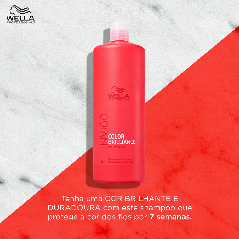 Kit Wella Professionals Invigo Brilliance Reflections Salon Oil Light 30