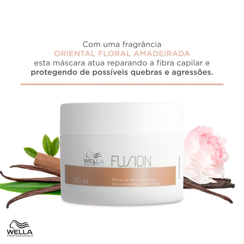 Kit Wella Professionals Fusion Máscara 150 Extra 2 Unidades
