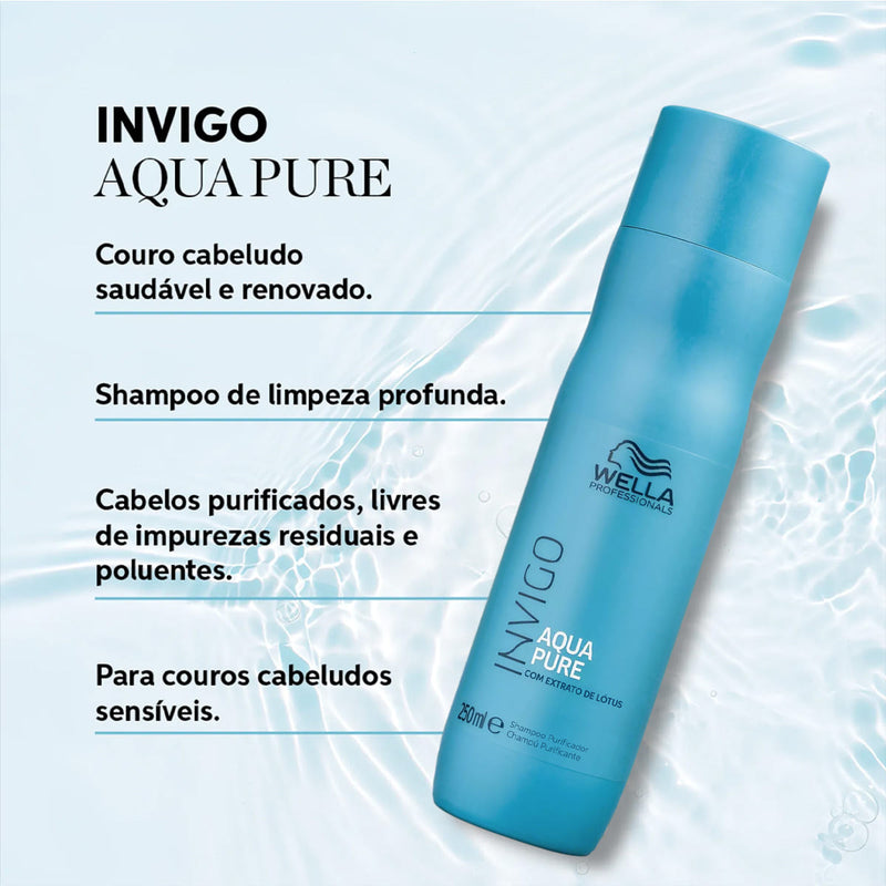 Kit Wella Professionals Invigo Balance Aqua Pure 250ml