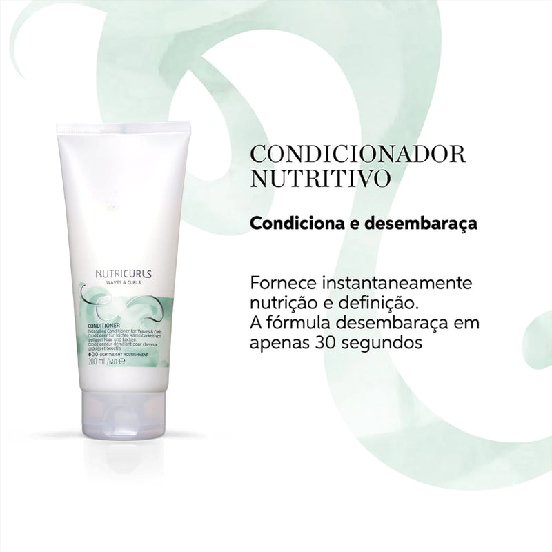 Kit Wella Professionals NutriCurls Nutrição Intensa 3 produtos