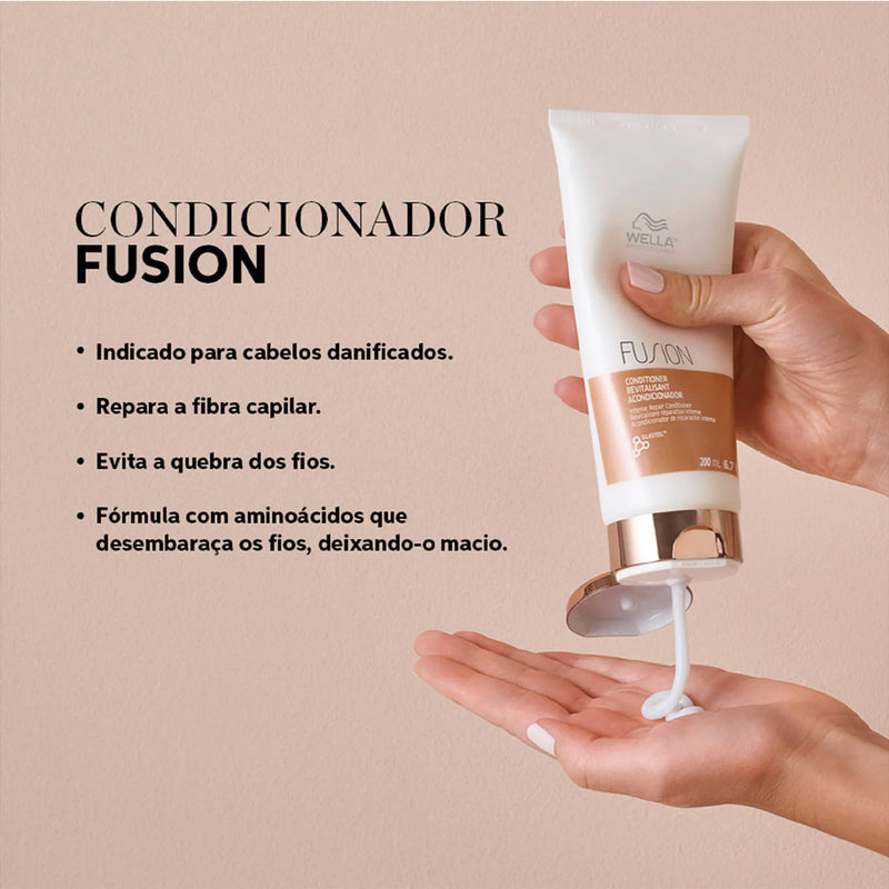 Kit Wella Professionals Fusion Trio Home Care e Amino