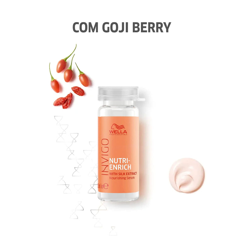 Kit Wella ProfessionalsInvigo Nutri-Enrich Shampoo 1L Condicionador 200ml Ampola 10ml